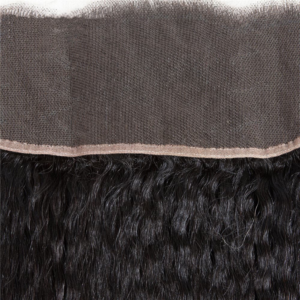 13x4 Lace Frontal Kinky Straight Human Hair - Image 4