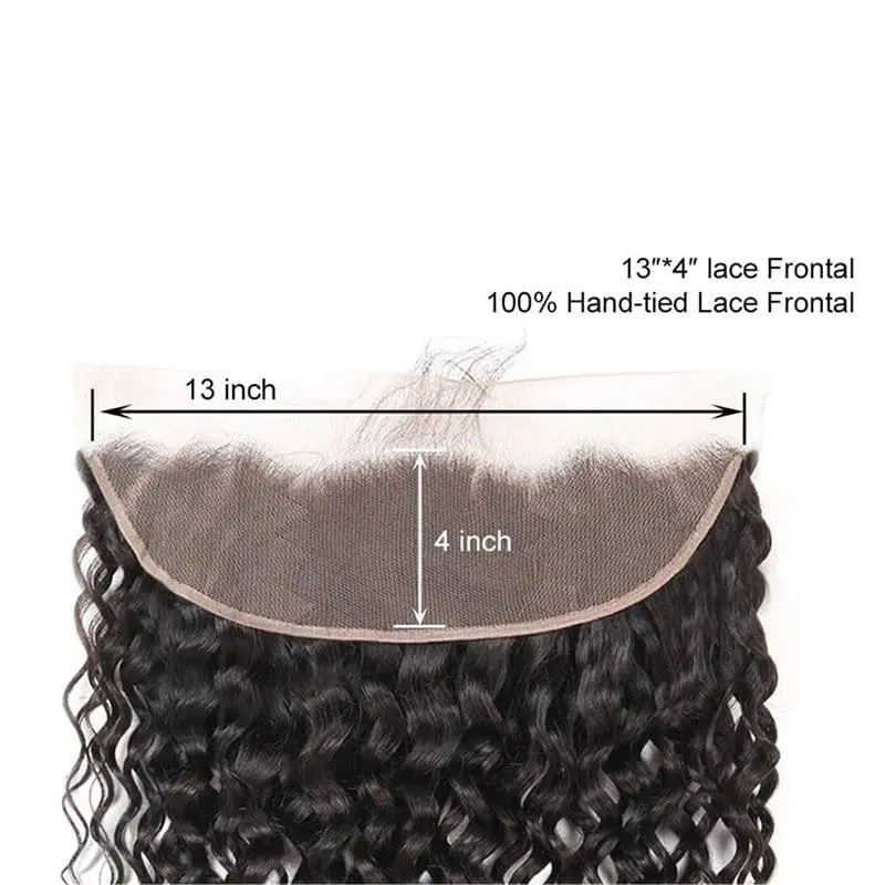13x4 Lace Frontal Water Wave Human Hair - Image 7