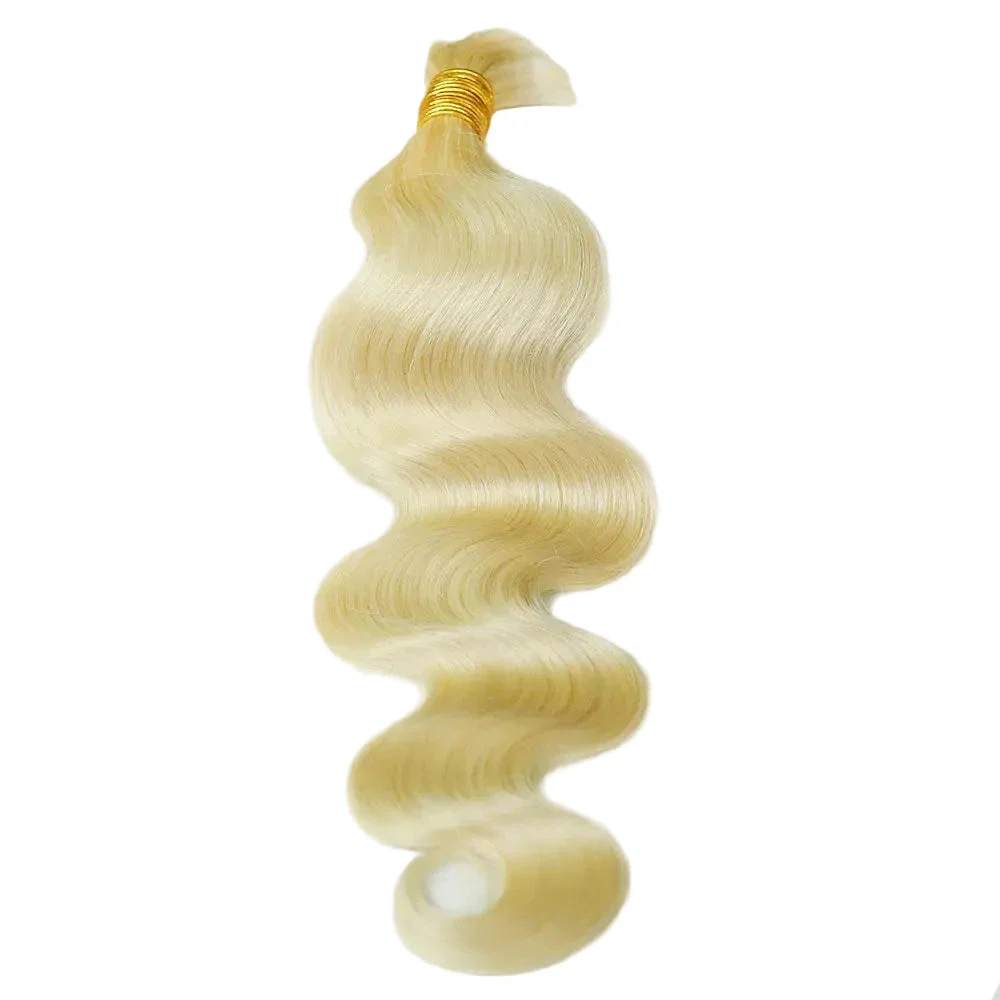Medium Brown #4 Human Braiding Hair Body Wave - Image 12
