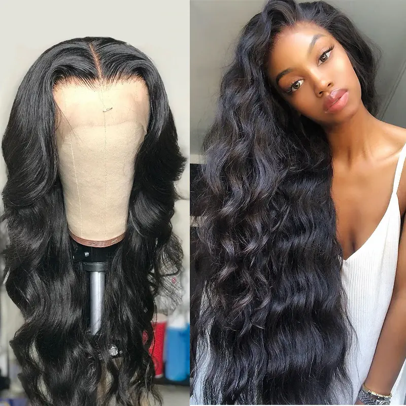 200%-300% Density 26-30 Inches Body Wave 13x4 Lace Front Wig LTBBB-1 - Image 3