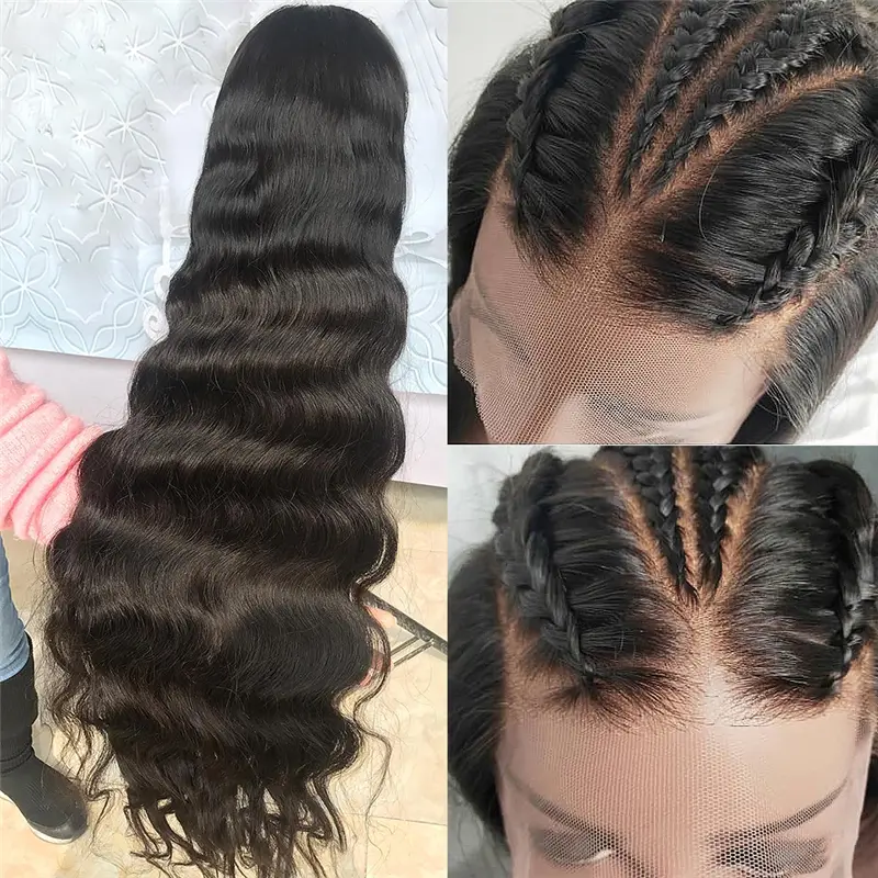 200%-300% Density 26-30 Inches Body Wave 13x4 Lace Front Wig LTBBB-1 - Image 8