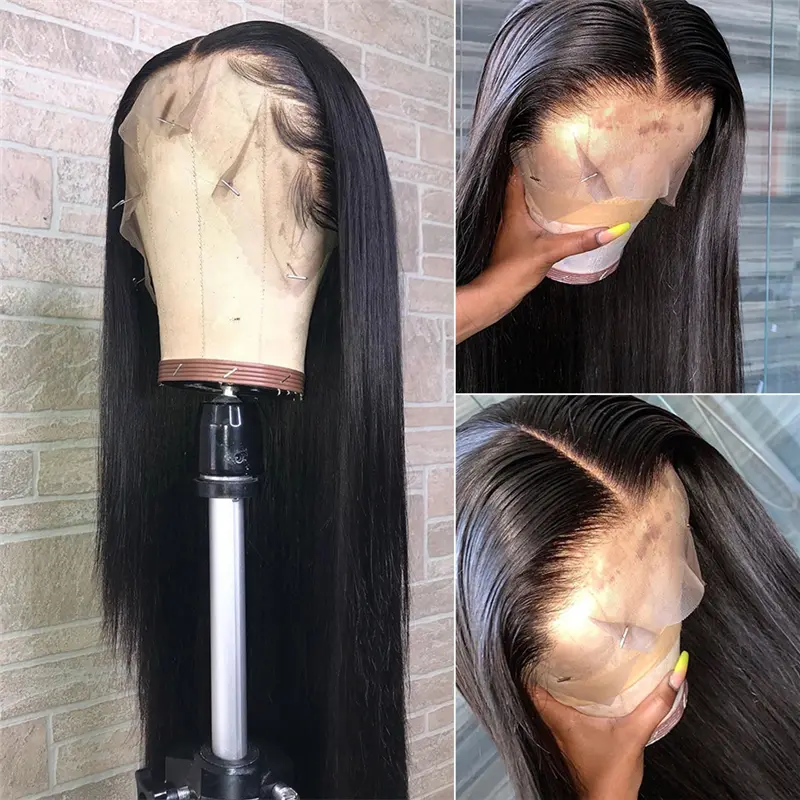 200%-250% Density 26-30 Inches Straight 13x4 Lace Front Wig LTBBT-1 - Image 3