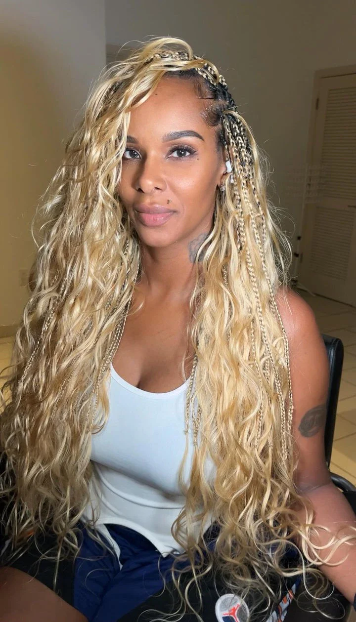 #27 Honey Blonde Body Wave Double Drawn Human Hair For Braiding YN - Image 4