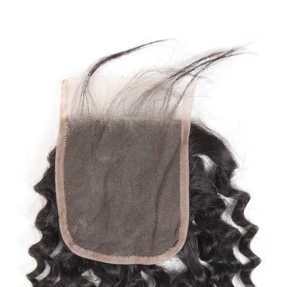 4x4 Lace Closure Jerry Curly Human Hair - Image 4
