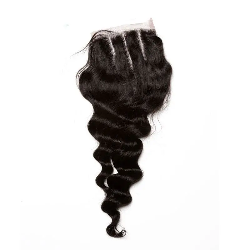 4x4 Lace Closure Loose Wave Human Hair - Image 2