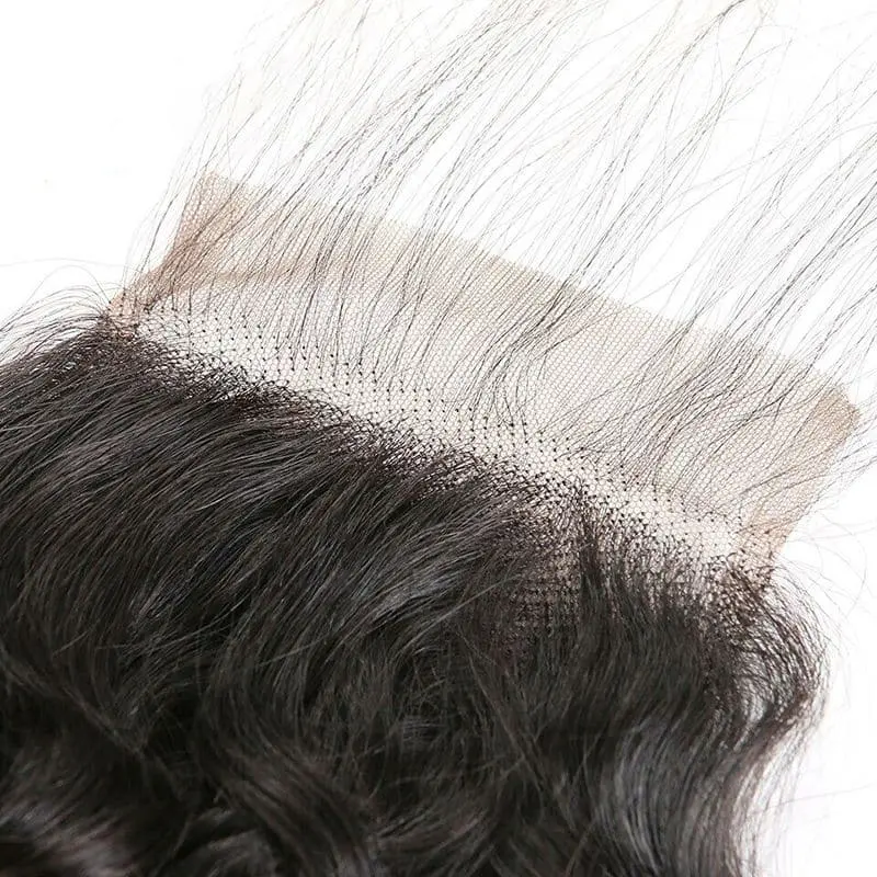 4x4 Lace Closure Water Wave Human Hair - Image 2