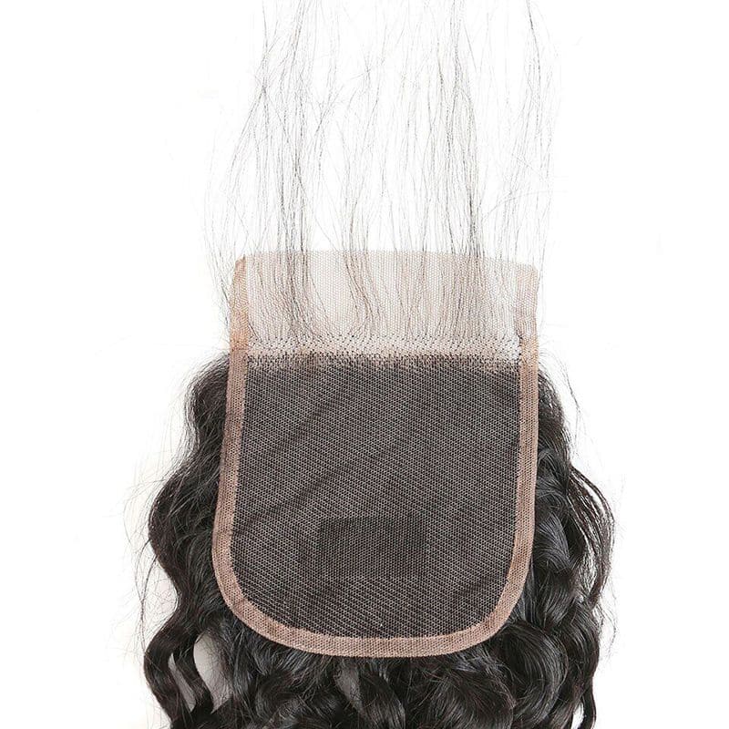 4x4 Lace Closure Water Wave Human Hair - Image 3