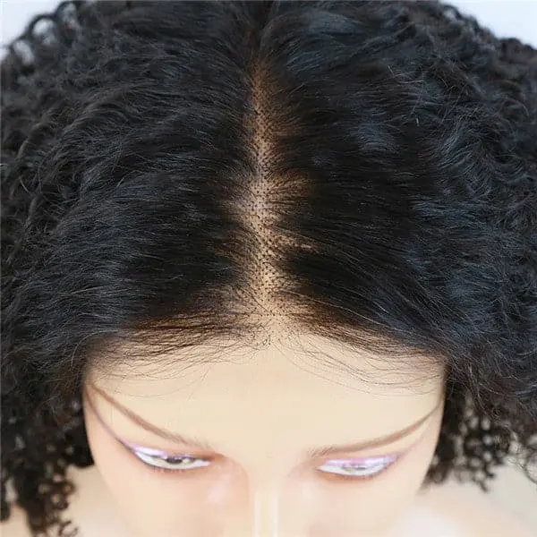5x5 HD Lace Closure Wig Jerry Curly BOB Human Hair BJCY255 - Image 6