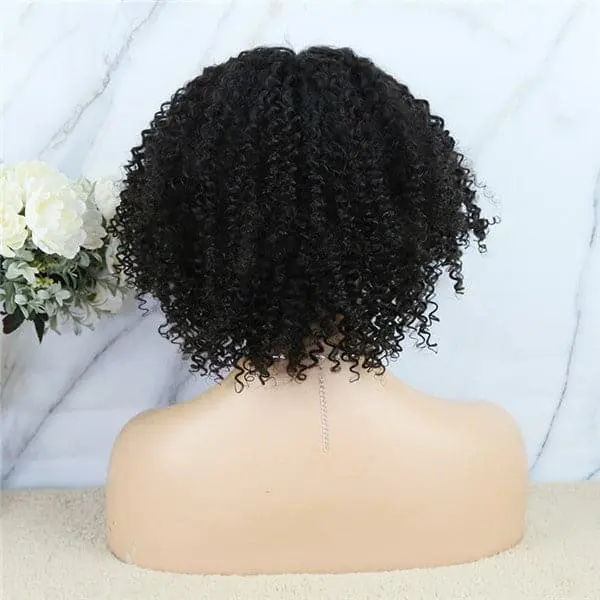 5x5 HD Lace Closure Wig Jerry Curly BOB Human Hair BJCY255 - Image 7