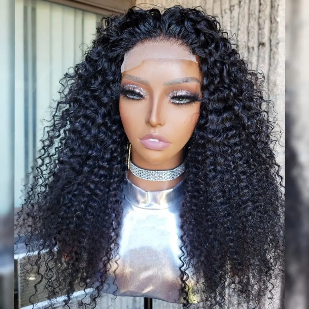 5x5 HD Lace Closure Wig Jerry Curly Human Hair JCC55