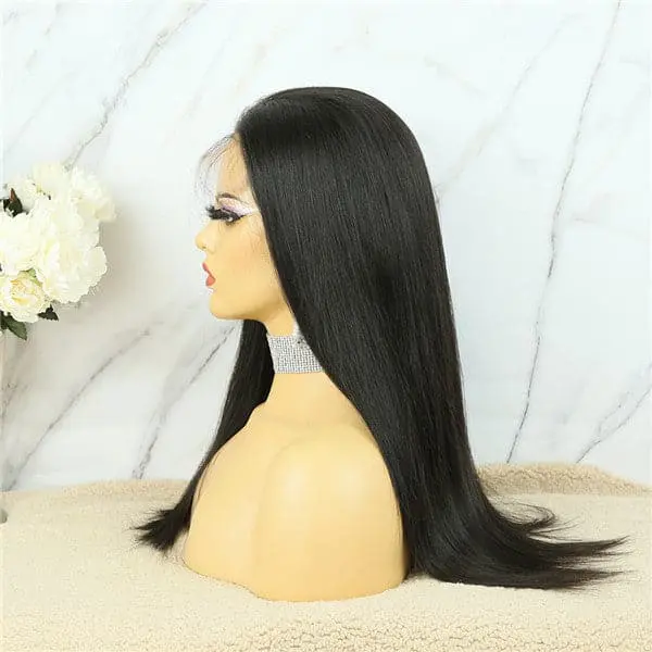 5x5 HD Lace Closure Wig Silky Straight Human Hair BST55 - Image 6