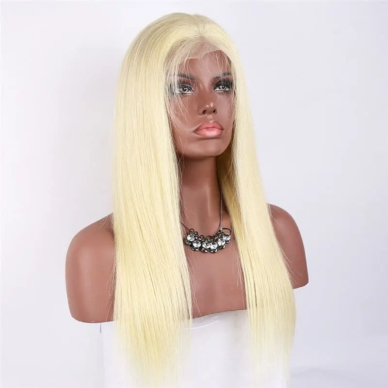 #613 Blonde Straight 13x4 Lace Front Wig PBT-J - Image 4