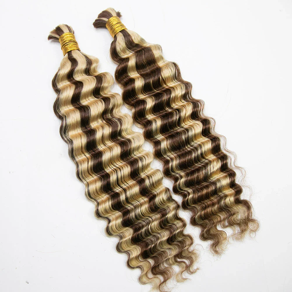 Bulk Human Hair For Braiding #30/613 Deep Wave 20" E51042【CLEARANCE】 - Image 3
