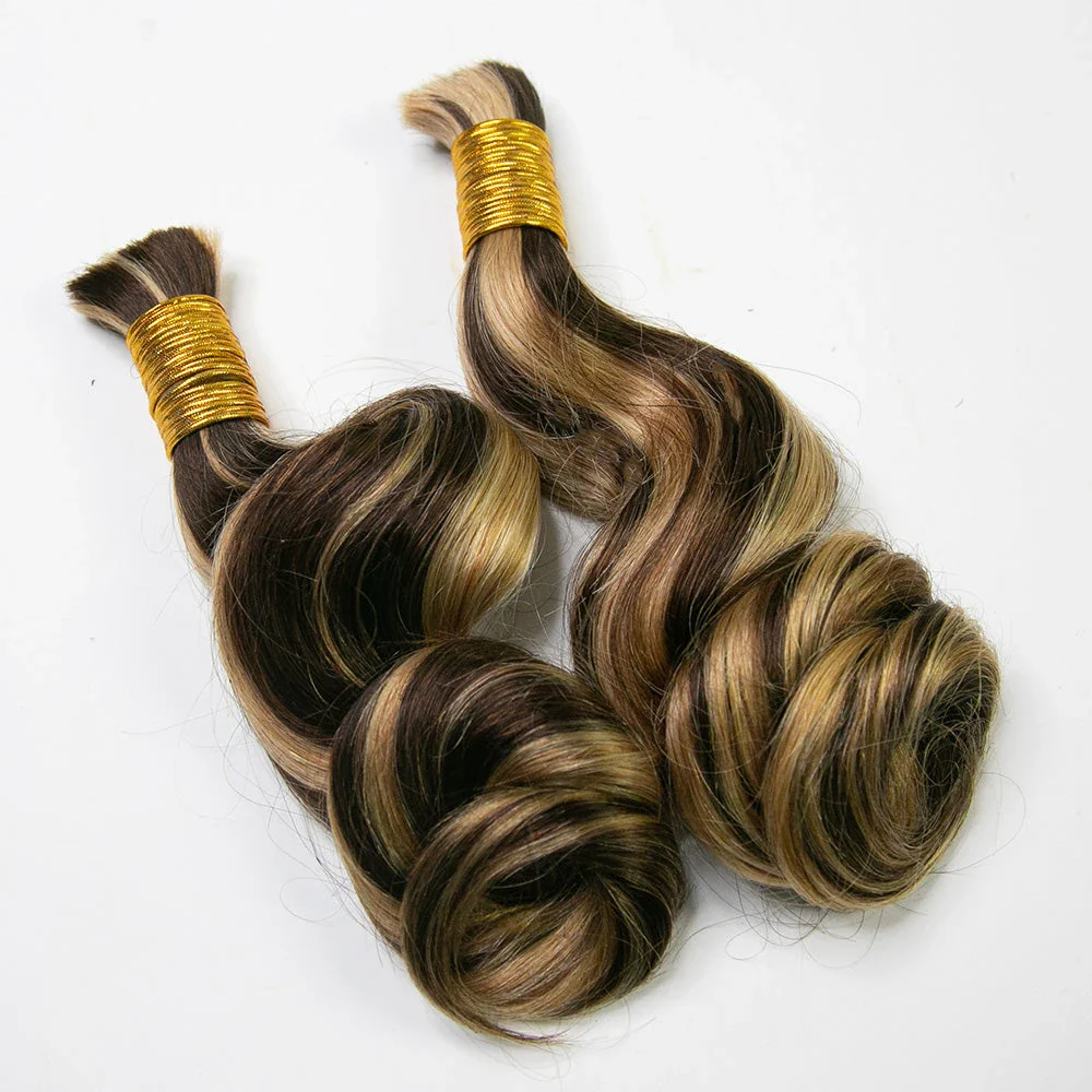 Bulk Human Hair For Braiding #D4/27 Loose Wave 18“ E51041【CLEARANCE】 - Image 5
