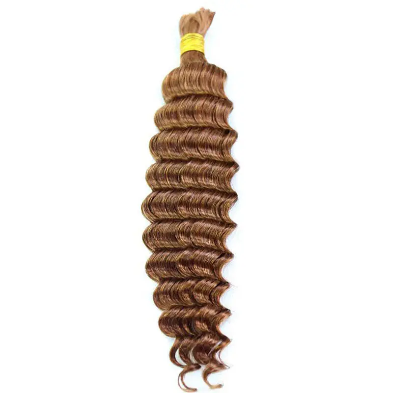 Bulk Human Hair For Braiding #27 / #30 Deep Wave - Image 3