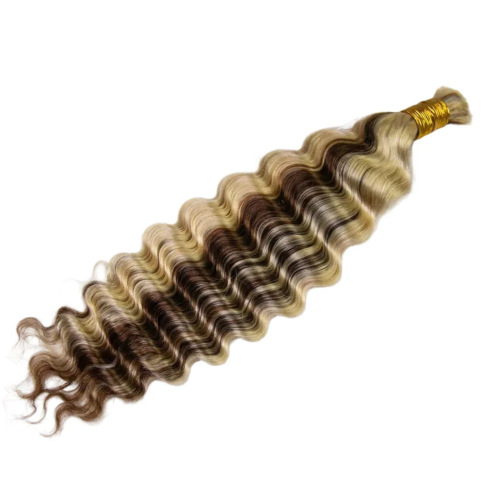 Bulk Human Hair For Braiding #30/613 Deep Wave - Image 2