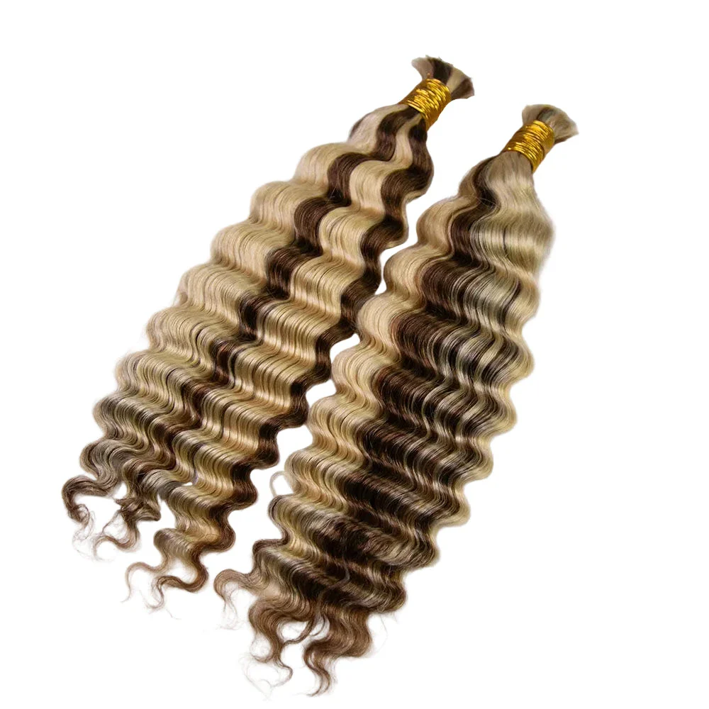 Bulk Human Hair For Braiding #30/613 Deep Wave - Image 7