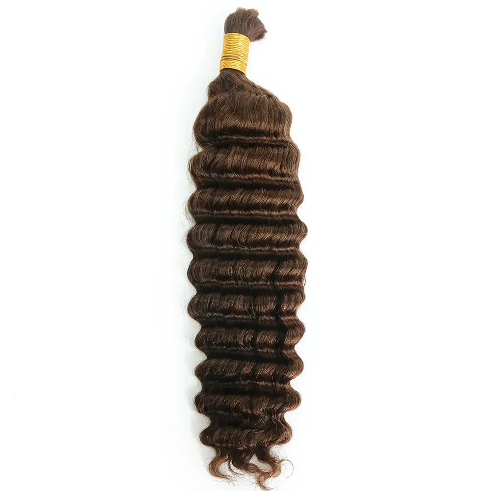 #4 Deep Wave Bulk Human Hair for Braiding - Image 4