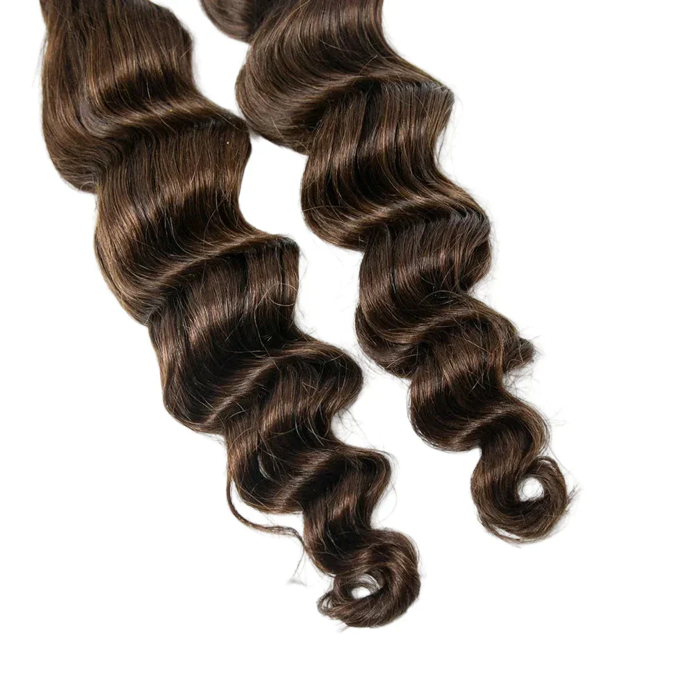 Bulk Human Hair For Braiding #4 Loose Wave - Image 6
