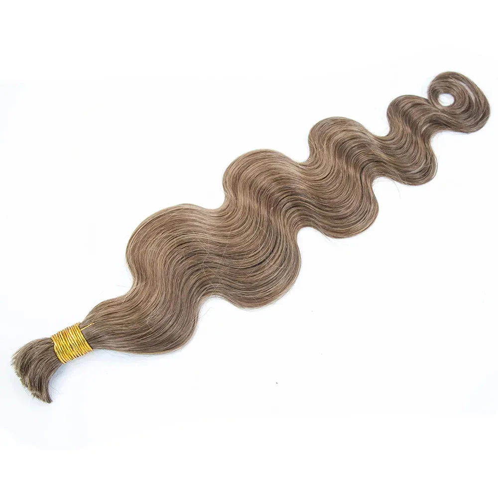 Bulk Human Hair For Braiding #8 Body Wave - Image 10