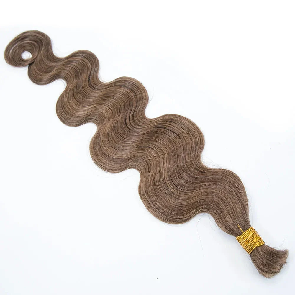 Bulk Human Hair For Braiding #8 Body Wave - Image 11