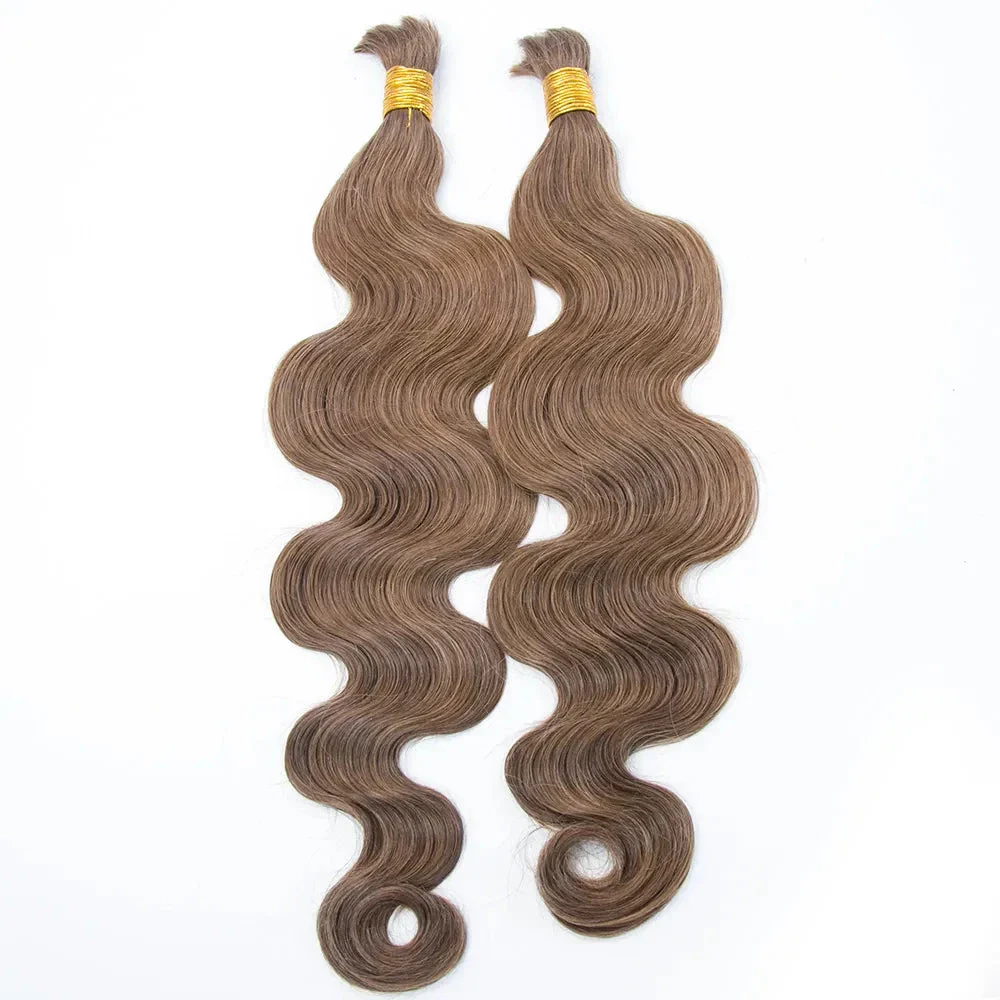 Bulk Human Hair For Braiding #8 Body Wave - Image 13