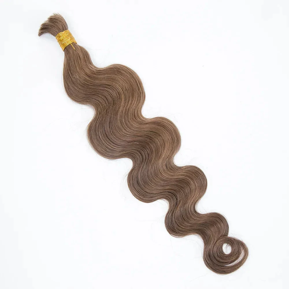 Bulk Human Hair For Braiding #8 Body Wave - Image 7