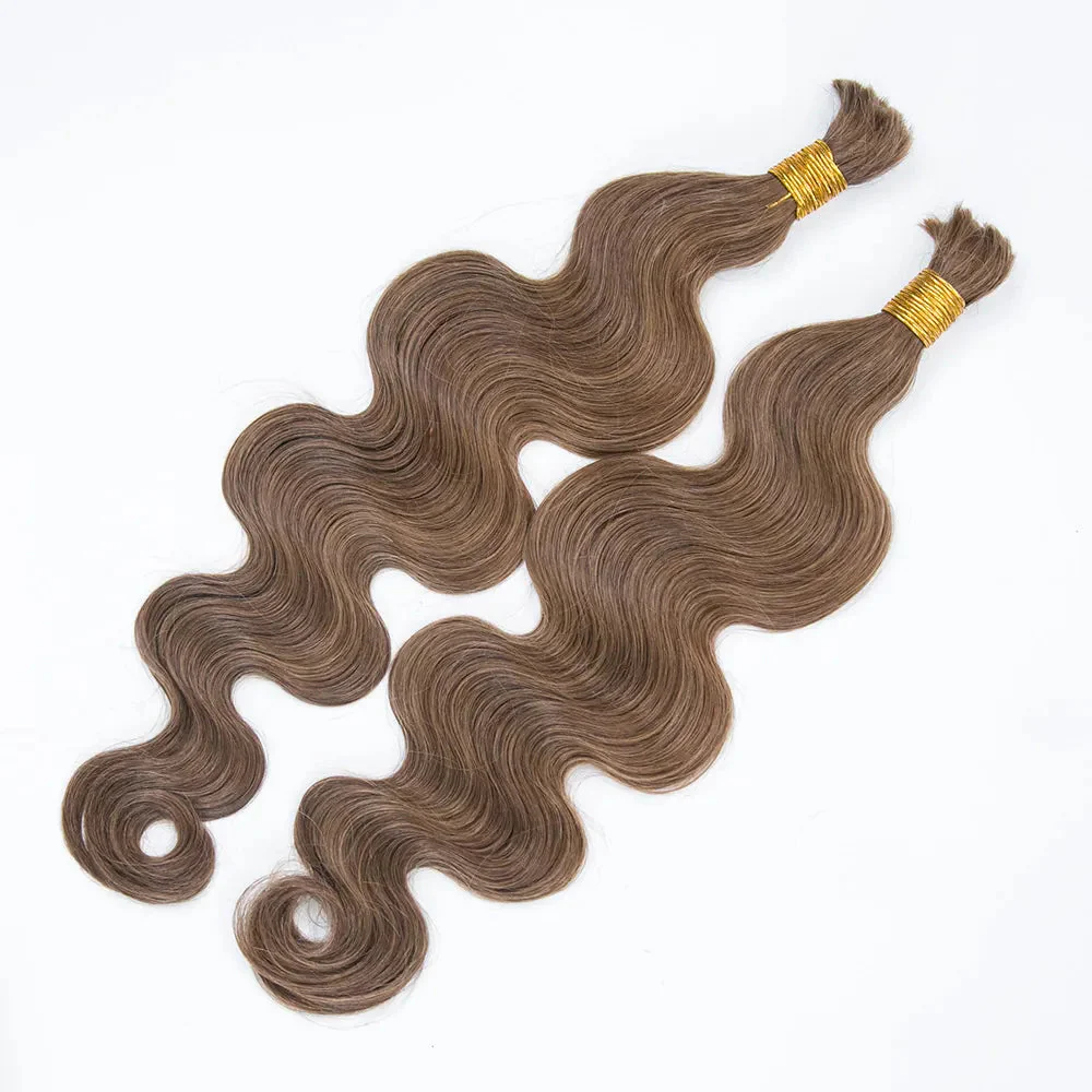 Bulk Human Hair For Braiding #8 Body Wave - Image 9