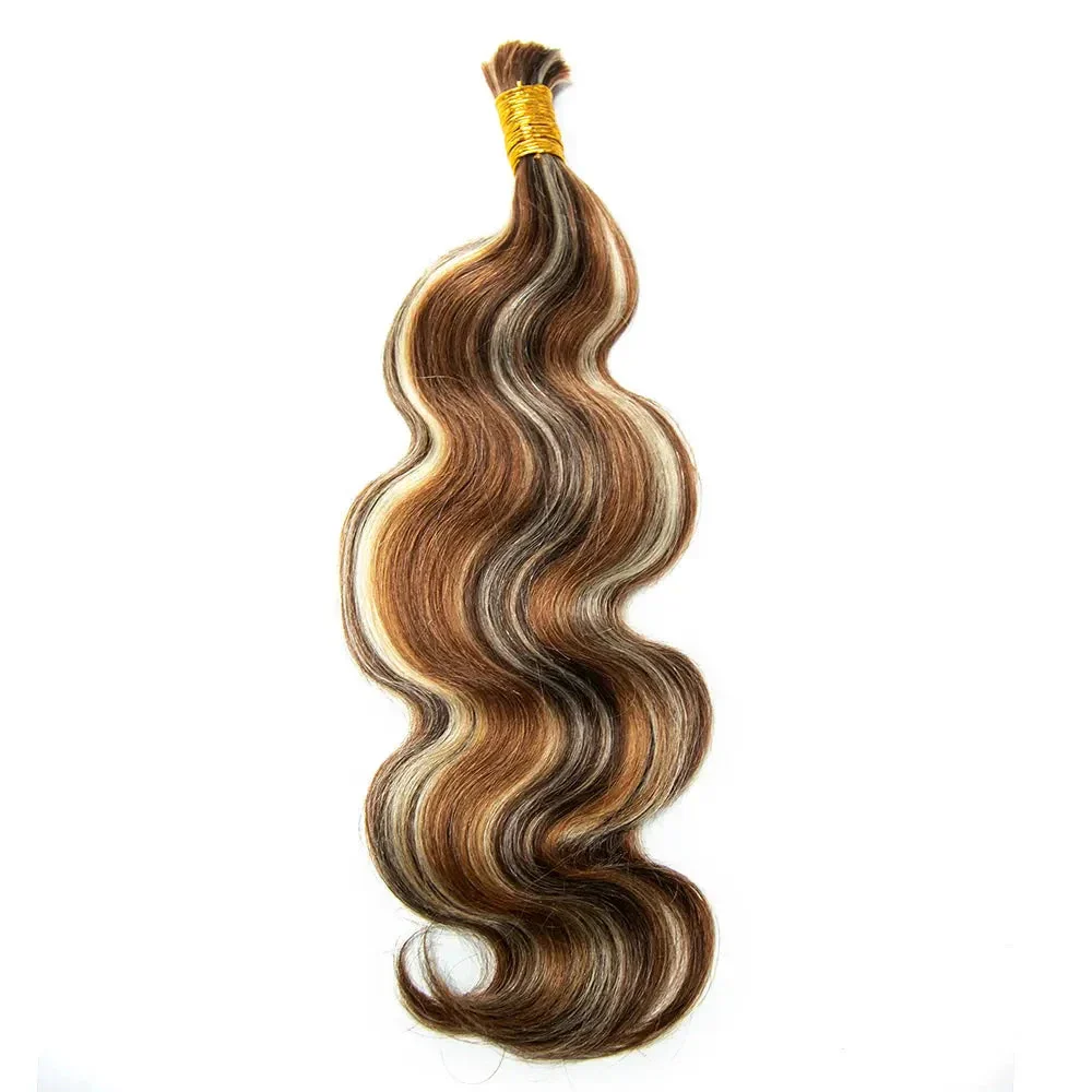 Bulk Human Hair For Braiding Blend #4/27/613 Body Wave - Image 11