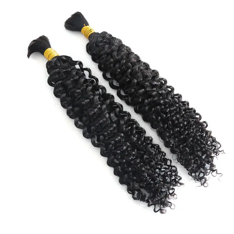 Deep Curly Bulk Human Hair For Braiding - Image 16