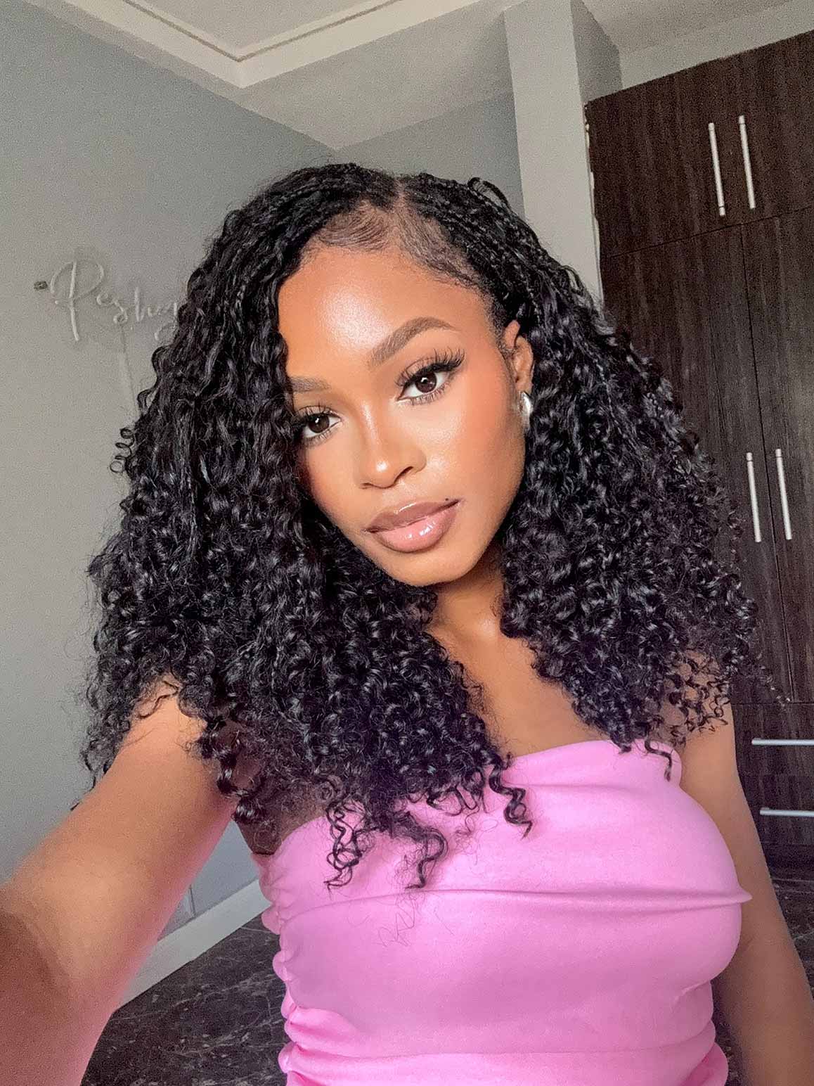 Deep Curly Bulk Human Hair For Braiding - Image 4