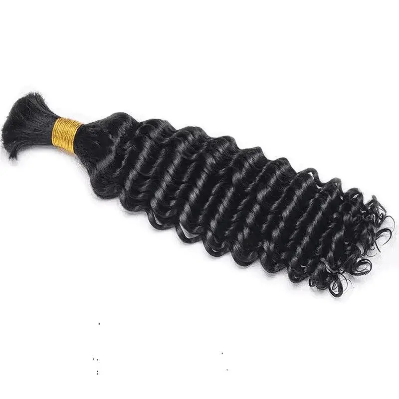 Deep Wave Bulk Human Hair For Braiding - Image 11