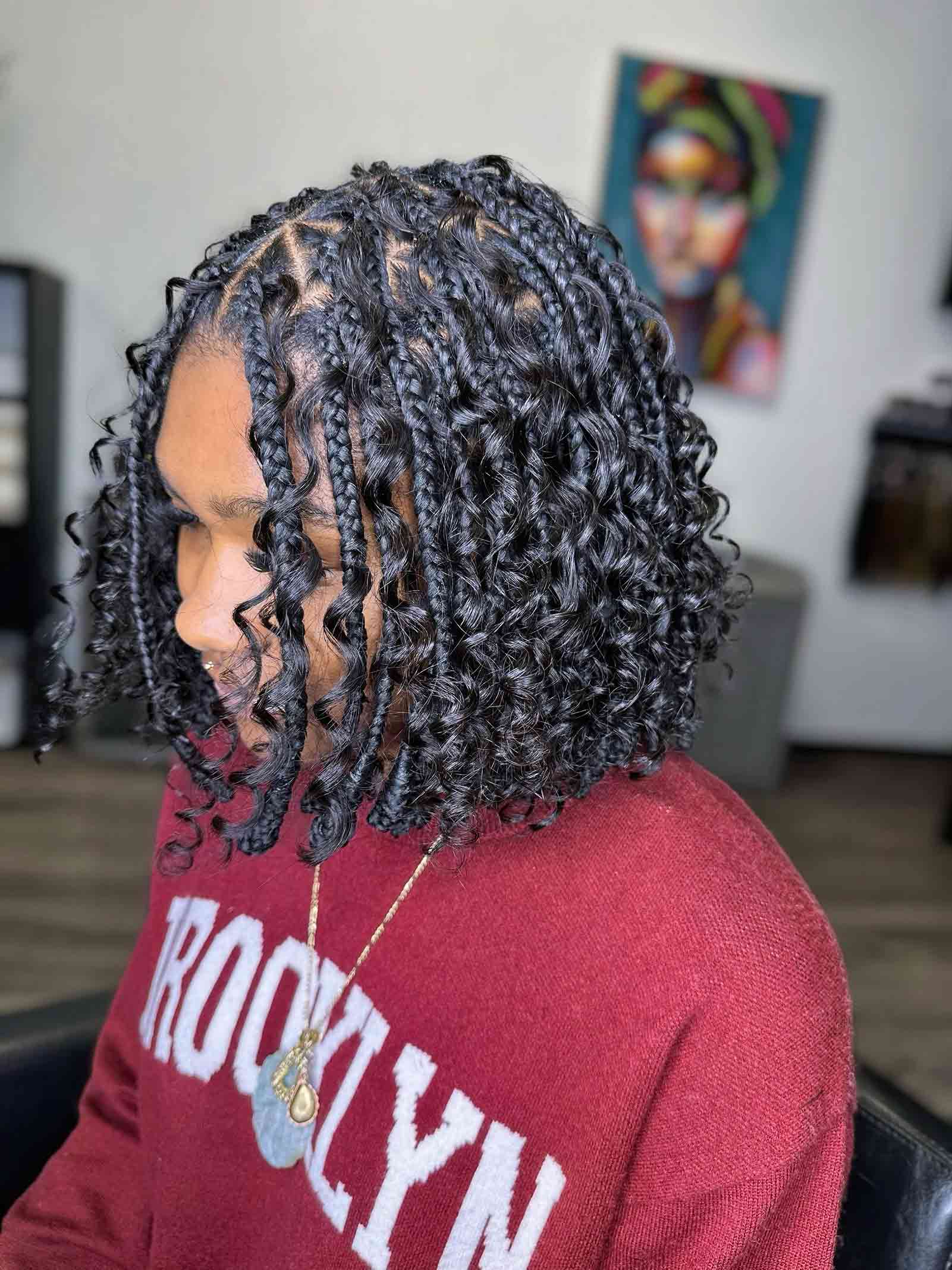 Bulk Human Hair For Braiding Loose Curly - Image 4