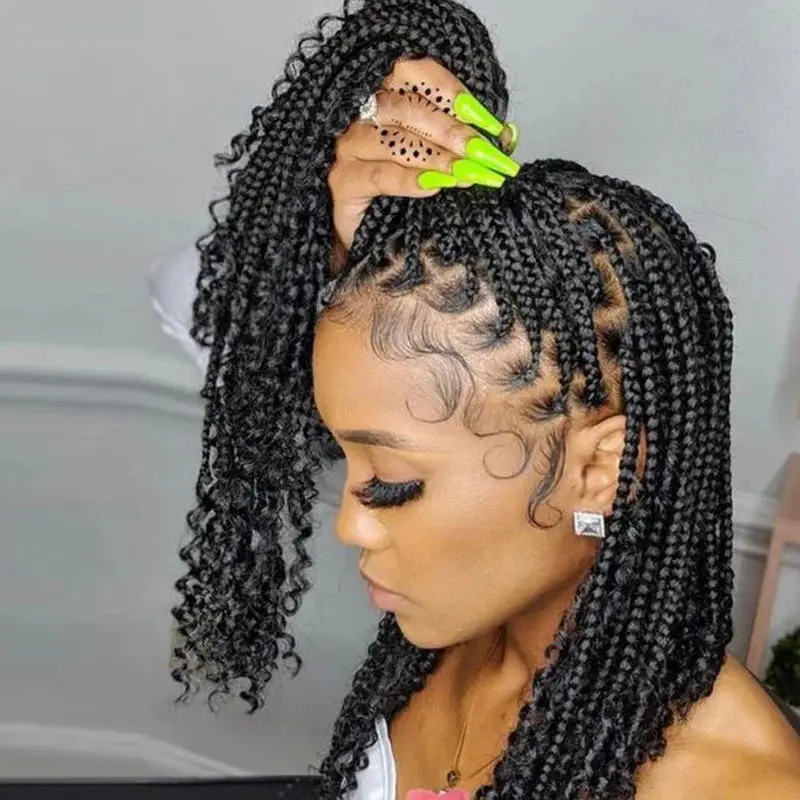 Tight Curly Bulk Human Hair For Braiding - Image 5