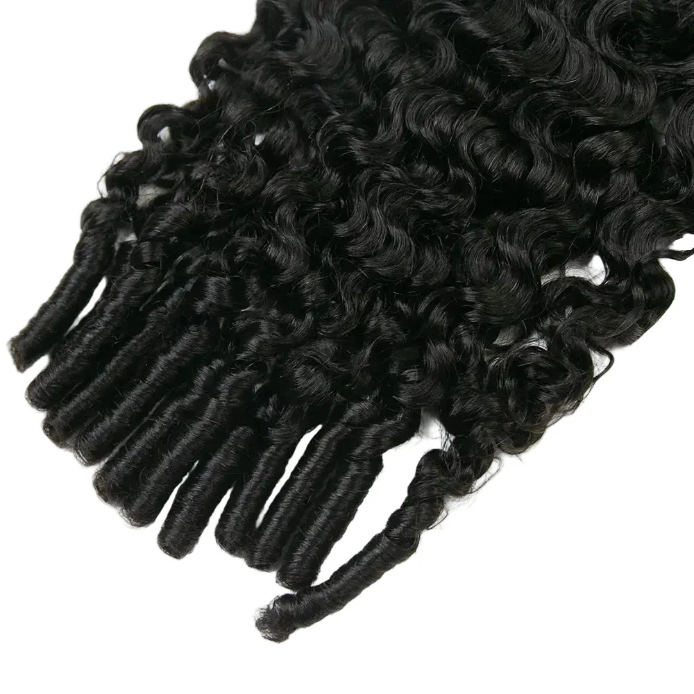 Water Burmese Curly Bulk Human Hair For Braiding - Image 5