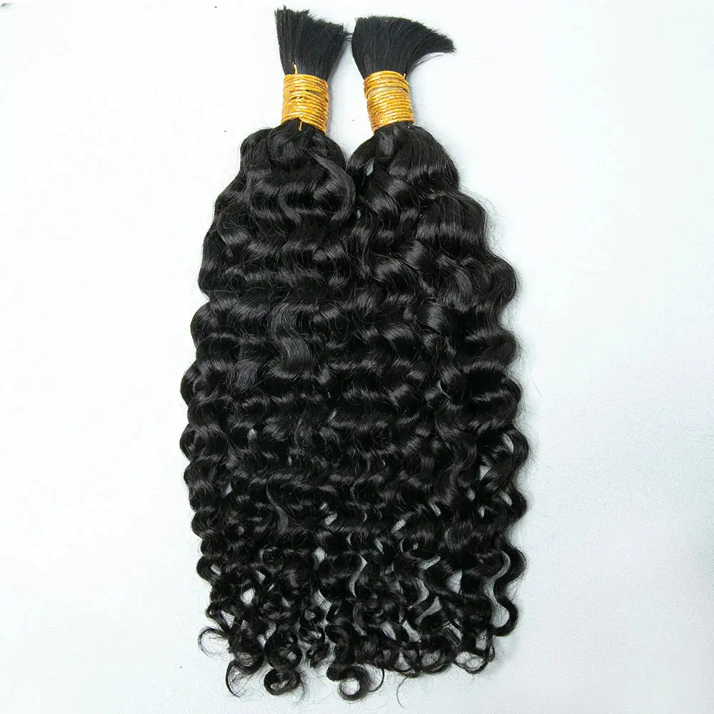 Water Wave Bulk Human Hair For Braiding - Image 10