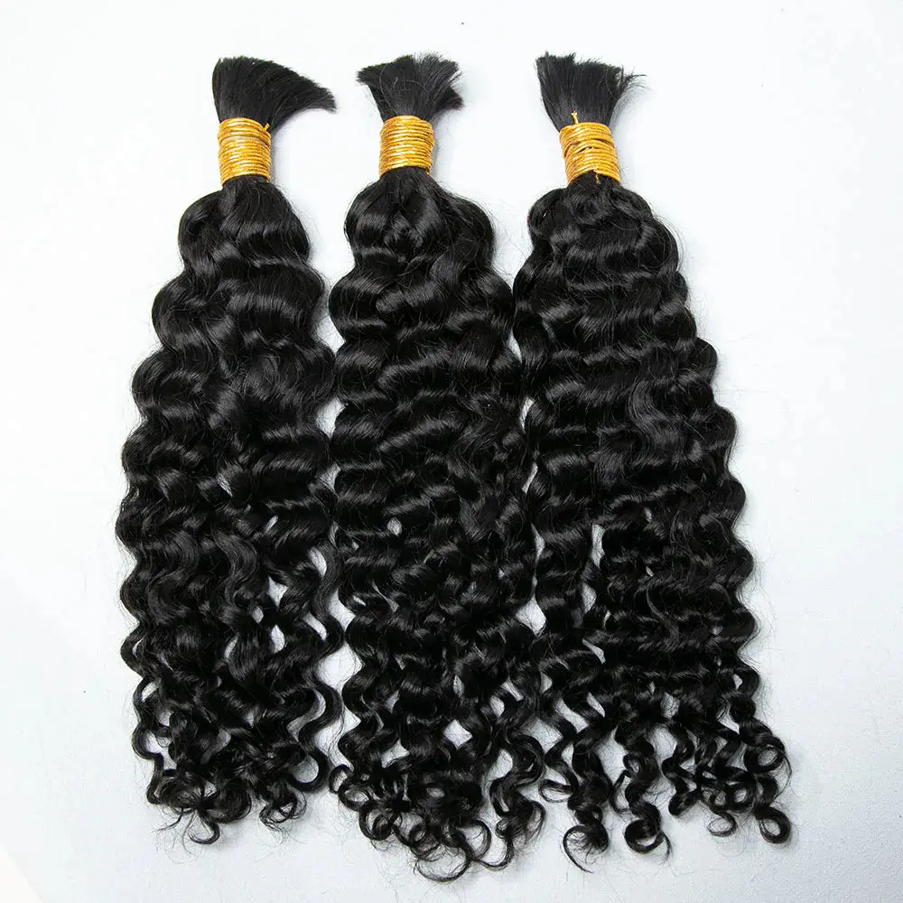 Water Wave Bulk Human Hair For Braiding - Image 12