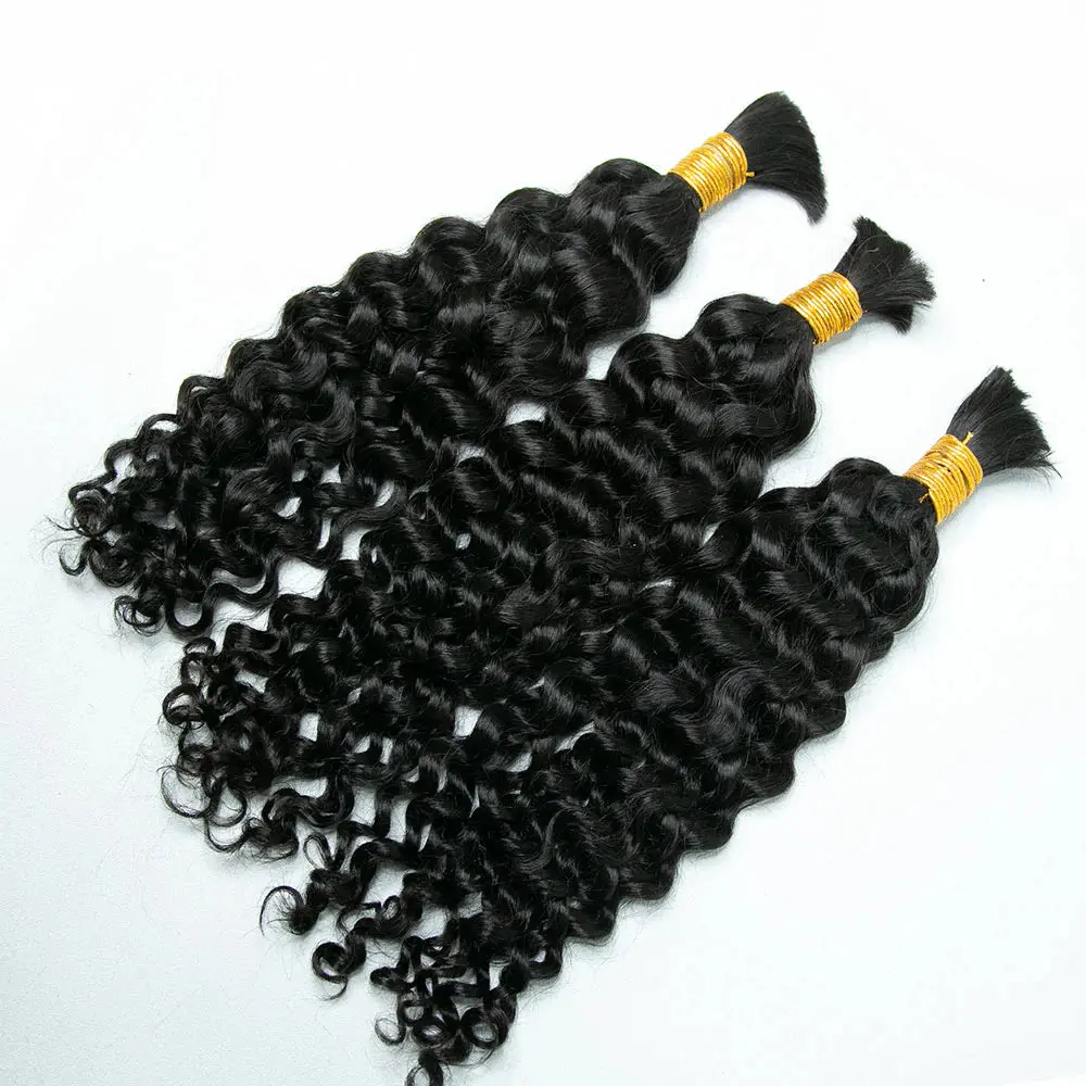 Water Wave Bulk Human Hair For Braiding - Image 13
