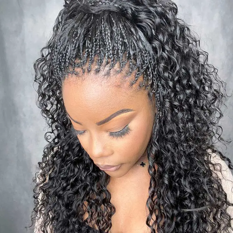 Water Wave Bulk Human Hair For Braiding - Image 4