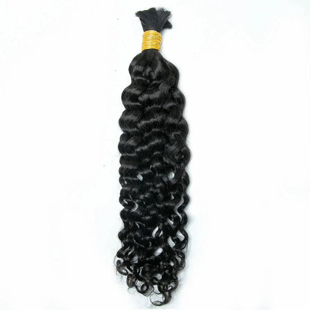 Water Wave Bulk Human Hair For Braiding - Image 8