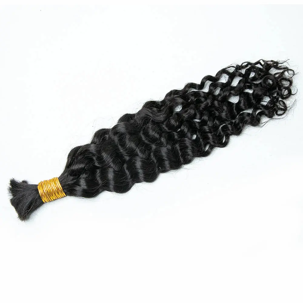 Water Wave Bulk Human Hair For Braiding - Image 9