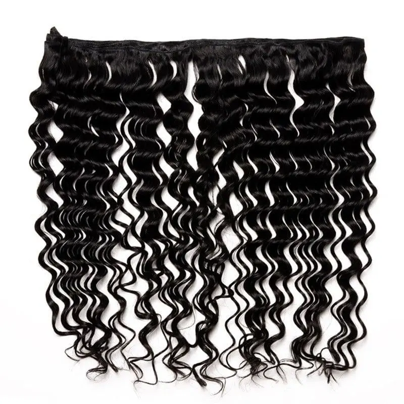 Bundles Deep Wave Human Hair Weaving - Image 4
