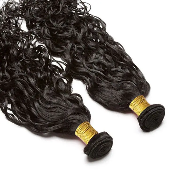 Bundles Water Wave Human Hair Weaving - Image 4