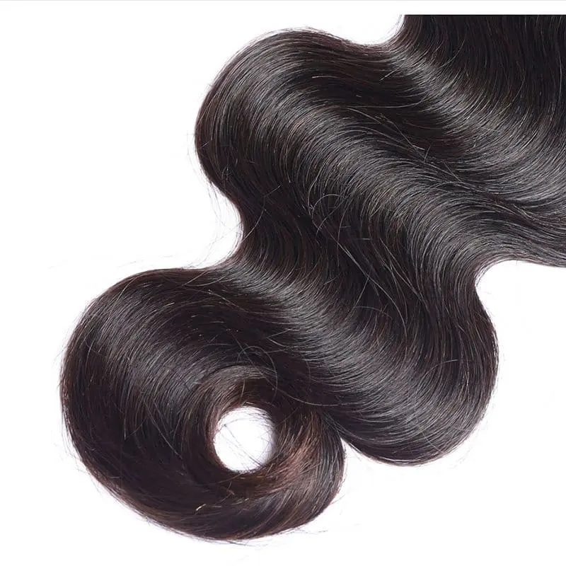 Bundles With 13x4 Lace Frontal Body Wave Human Hair - Image 8