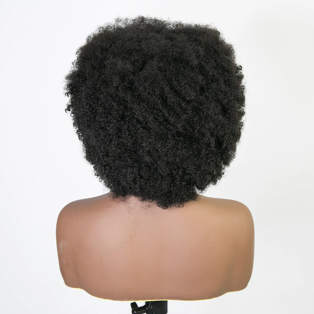 Clearance Sale Lace Afro Kinky Curly 13x6 Lace Front Human Hair E51018 - Image 3