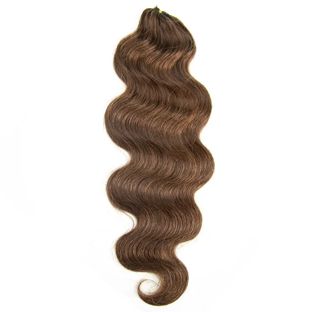 Wholesale-50 Strands Colored Body Wave Lightweight Crochet Human Hair - Image 2