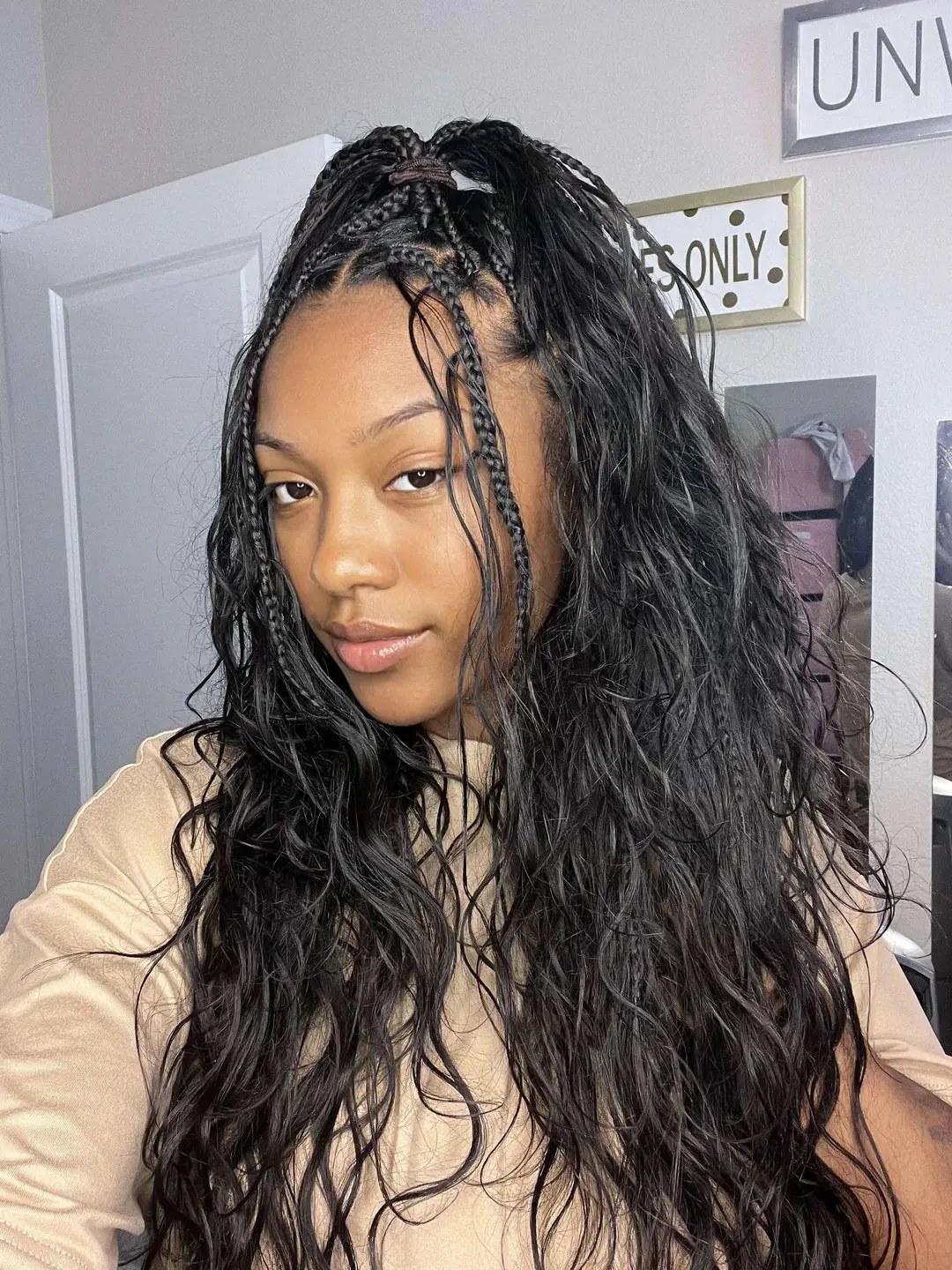 Double Drawn Bulk Human Braiding Hair Body Wave - Image 4