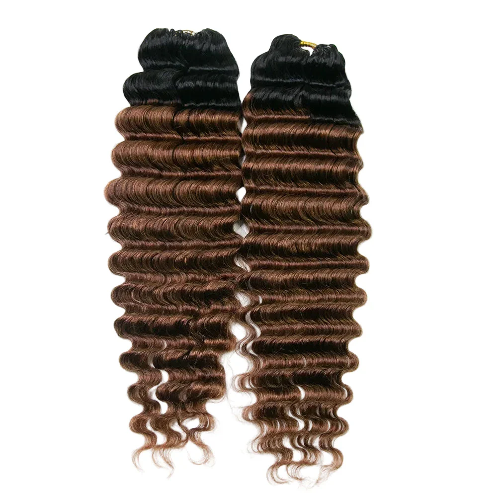 T1B/30 Deep Wave Crochet Human Hair Extensions - Image 10