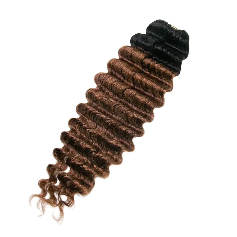 T1B/30 Deep Wave Crochet Human Hair Extensions - Image 9