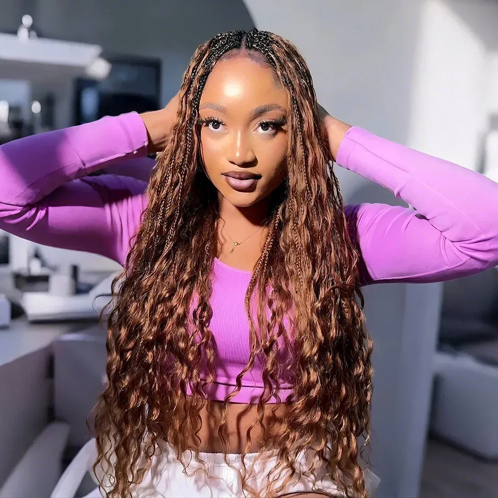 EAYON #S1B30/H30 Color Crochet Boho Box Braids  24 Inch - Image 7